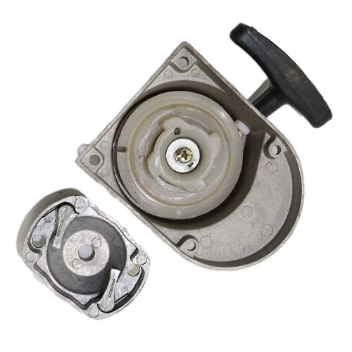 Pull Starter Starter Assembly Hand Puller Hand Pull Plate for 49CC 50CC 60CC 66CC 80CC 2-Stroke Engi 1