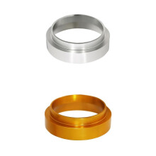 2x54mm Aluminium Kaffee Dosierung Ring Dosierung Trichter Barista Werkzeug Einfach zu bedienen