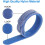 100 Pcs Cable Tie, Reusable Cable Tie Nylon Hook And Loop Closure, With 3m 1