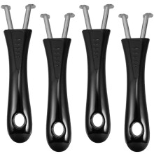 Lot de 4 poignées de casserole durables et anti-brûlures pour ustensiles de cuisine