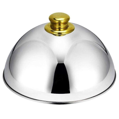 Cloche en acier inoxydable pour assiette de service