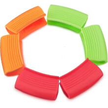 3 Ps Silic Assist H Hot H Sleeves Insulated Pot Grip - Pan Grip Cover For Cast Iron Woks Frying Pans
