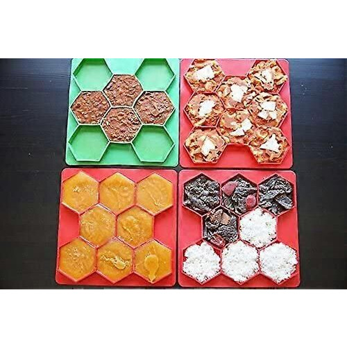 Innovative 8 in 1 Burger Press and Freezer Container 2