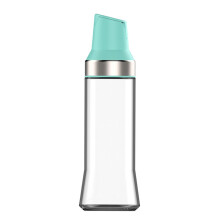 Auto Öl Essig Sauce Glasflasche 500ml Transparent Körper für Kochen BBQ Blau