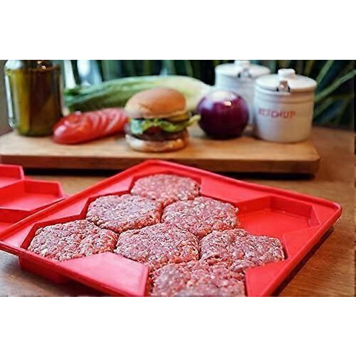 Innovative 8 in 1 Burger Press and Freezer Container 1