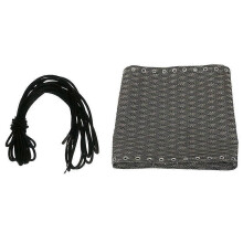 Tessuto di ricambio per sedia reclinabile con cordino elastico, traspirante e resistente, per giardino,