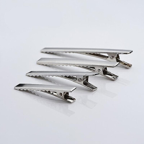 32 mm:n metalliset krokotiilihiusklipsit 1
