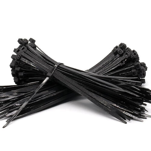 5X200mm 100 Pcs Of Self locking Plastic Nylon Cable Fastening Strap 1