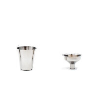 Accessoires Flasque portable en acier inoxydable Bouteille d'alcool Voyage