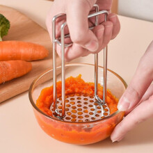 Presse-purée en acier inoxydable, ustensile de cuisine, presse-purée de patates douces rouges