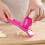 Kitchen Crafts 6 Knoblauchhacker aus Silikon, 13,5 x 4,5 cm 3
