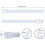 250pcs Cable Ties Reusable Cable Zip Ties Multi-purpose Self-locking Cable Ties 3