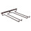 Wine Glasses Hanger Double Rows Wine Cup Shelf Iron Goblet Holder Frame Hanging Upside Down Wine Cup 2