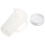 healifty 10pcs 50ML Plastic Roller Bottles for Essential Oils Empty Refillable Roll on Bottles Reusable 2