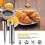 10 scatole per popcorn contengono contenitori per popcorn a strisce alla moda, vaschette per popcorn 3