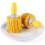 2 Pcs Mini Grill Knoblauch Pulver Pille Stampfer Käse Schredder Pfeffer Squeezer Gemüse Grinder 2