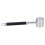 Ensemble de couverts noir mat, ensemble de couverts en acier inoxydable satiné, ensemble de couverts 1