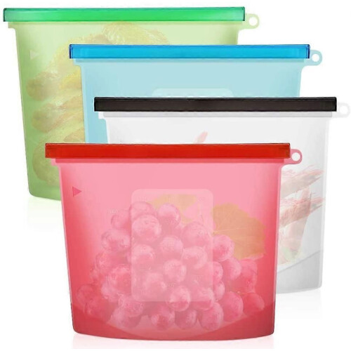 Set di 4 bicchieri di plastica per il bagno 1