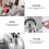 ()Adjustable Cake Ring Mould Leak-Proof,Cake Baking Ring Mould Cutter for Cooking (Square) 3
