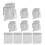 ()5pcs Pancake Rakes Batter Spreading Tools Omelet Cooking Utensils Random Color 1