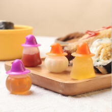 50 vasos de postre trapezoidales transparentes, vasos portátiles para aperitivos