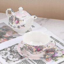 Vaso reutilizable de 500 ml con tapa y pajita, doble pared, rosa