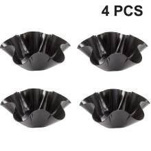 2 stuks ronde taartrekken van roestvrij staal - koelrek voor gebak, café en restaurant (31 x 31 x 2