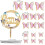 Barbecue Skewers Set - Stainless Steel Extendable Fork with Rubber Handle 2