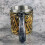 ()Cute Raccoon Pattern Apron Kitchen Cooking Baking Aprons With Strap Adjustable Waiter Aprons For Chef 4