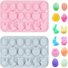 5 stampi per caramelle, stampi in silicone a forma di foglia, stampo a forma di foglia 3D, stampi per