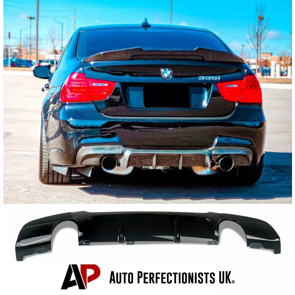 For Bmw 3 Series E90 E91 Rear Valance Diffuser Spoiler Splitter M Sport 5061072662768