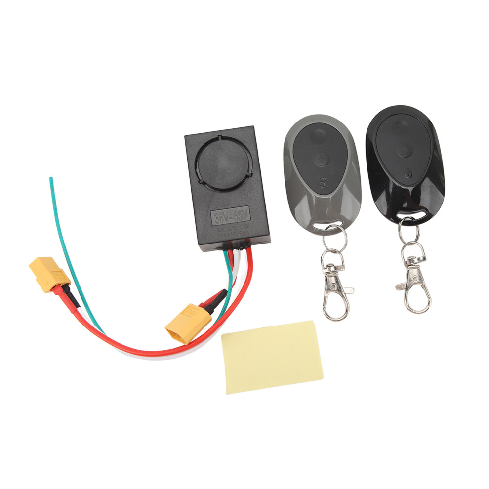 115Db Anti Theft Alarm For Ninebot Max G30 Electric Scooter Electric Bike Alarm With 2 Remote Control For 36Â55V Xt60 Interface 9381317098296