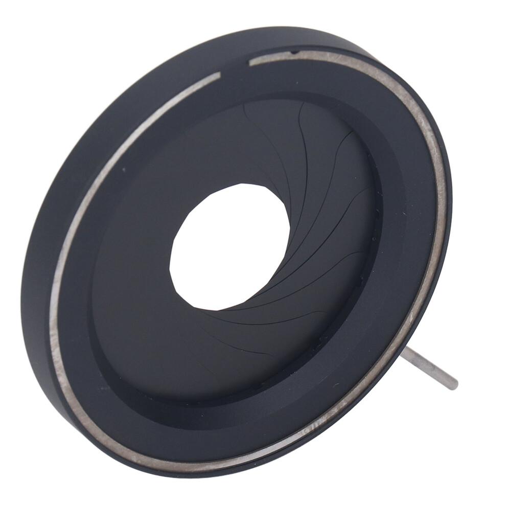 Lens Diaphragm 3 To 52Mm Aluminum Alloy Adjustable Microscope Iris Adapter Aperture Diaphragm For Camera Optical Instruments 8761317103250