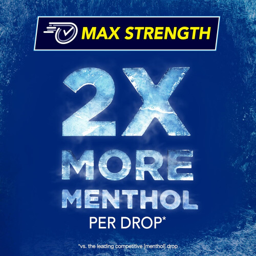 Vicks Vicks VapoCool Severe Sore Throat Drops, Max Strength Menthol 2