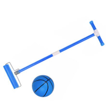Kids Ball Roller Toy Set Sport Training Outdoor Interactive Pulling Ball Toy for Children Blue