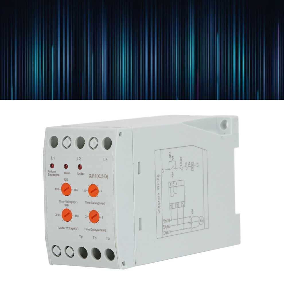 3 Phase Protector Failure And Phase Sequence Monitoring Relay Under Over Voltage Protection Device Ac380v 8241317206576