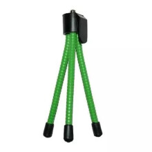 Universal Portable Mini Flexible Tripod Stand Fujifilm Nikon Canon Kodak Samsung Sony - Green