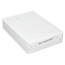 1 Ream (500 Sheets) A4 White 80gsm Copier Paper For Home & Office