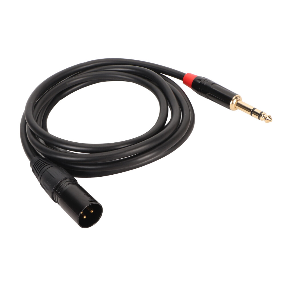 Xlr Male To Trs Cable 1/4In Balanced 6.35Mm Audio For Electric Guitar Tuner Microphone 2Meter 8371317212694