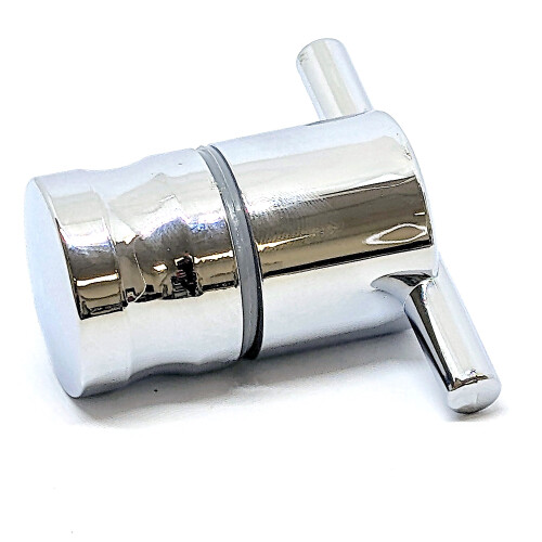 Shower Door Handle/Knob Silver Plastic A12 2