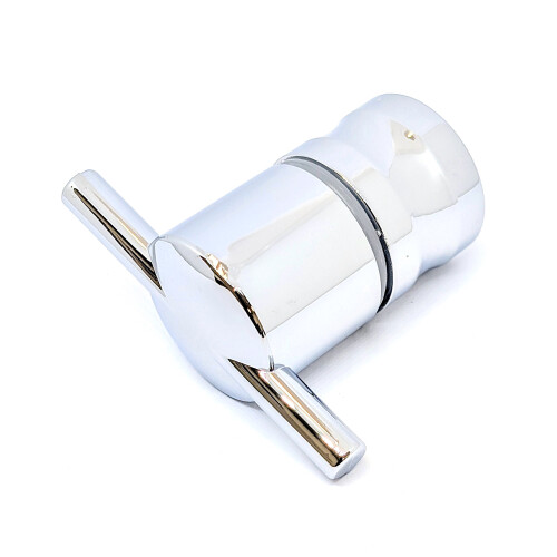 Shower Door Handle/Knob Silver Plastic A12