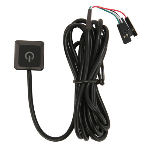 PC-Netzschalter-Verlängerung – ABS 1,65 m / 5,4 ft LED1 1