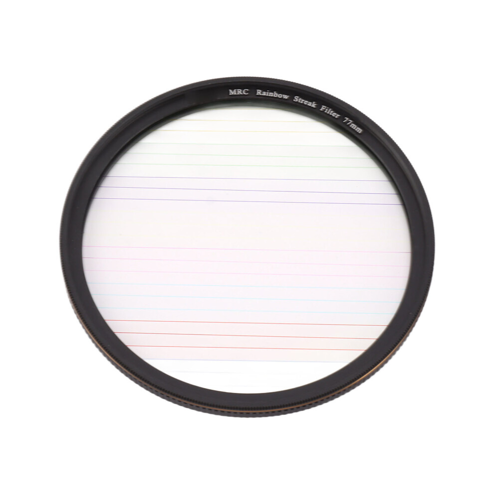 Colorful Streak Star Filter Micro Slr Camera Dot To Line Filters Special Effects Camera Filters For Night Scenes 77Mm 4191317240770