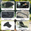 PawHut PawHut Foldable Pet Stroller for Large Dogs, Dark Green 7