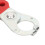 Lockout-Hasp 6-Loch isoliert Rot/Silber 5