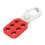 Lockout-Hasp 6-Loch isoliert Rot/Silber 13