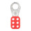 Lockout-Hasp 6-Loch isoliert Rot/Silber 8