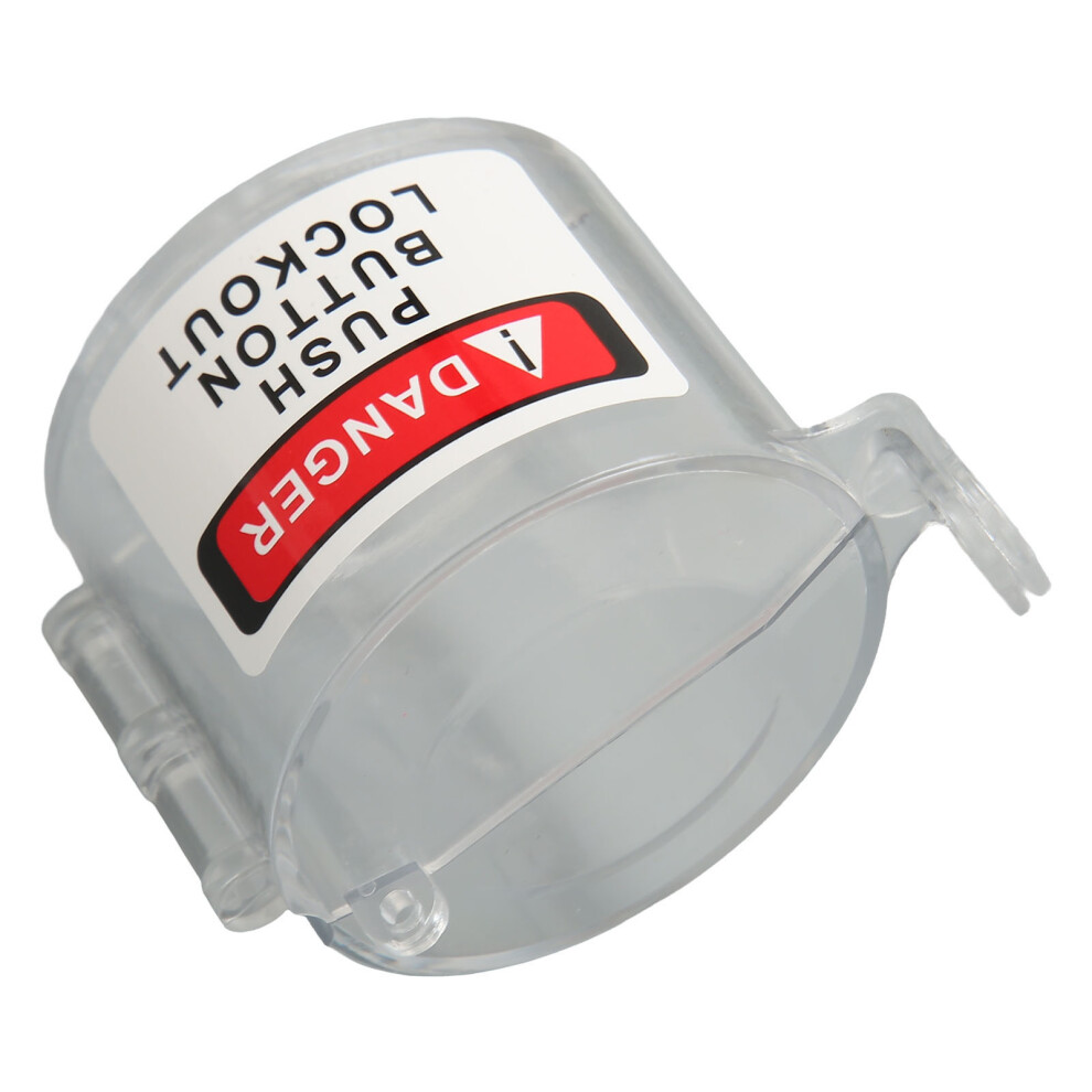Round Switch Guard Cover Clear Pc Emergency Stop Knob Switch Protecting Cover For Industry 8291317246225