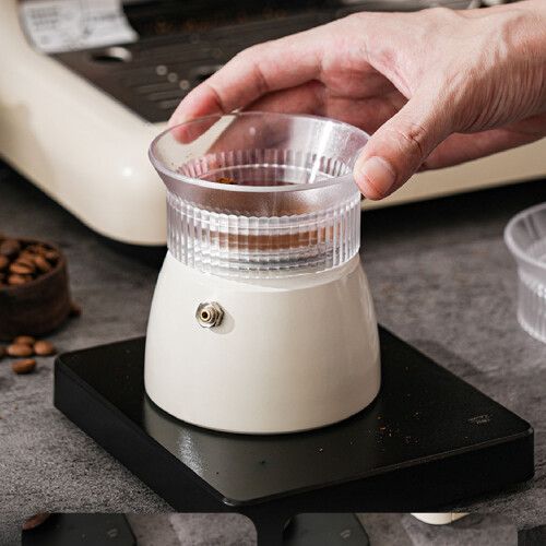 Moka-Verteiler Sechs 300ml transparente Trichter 2