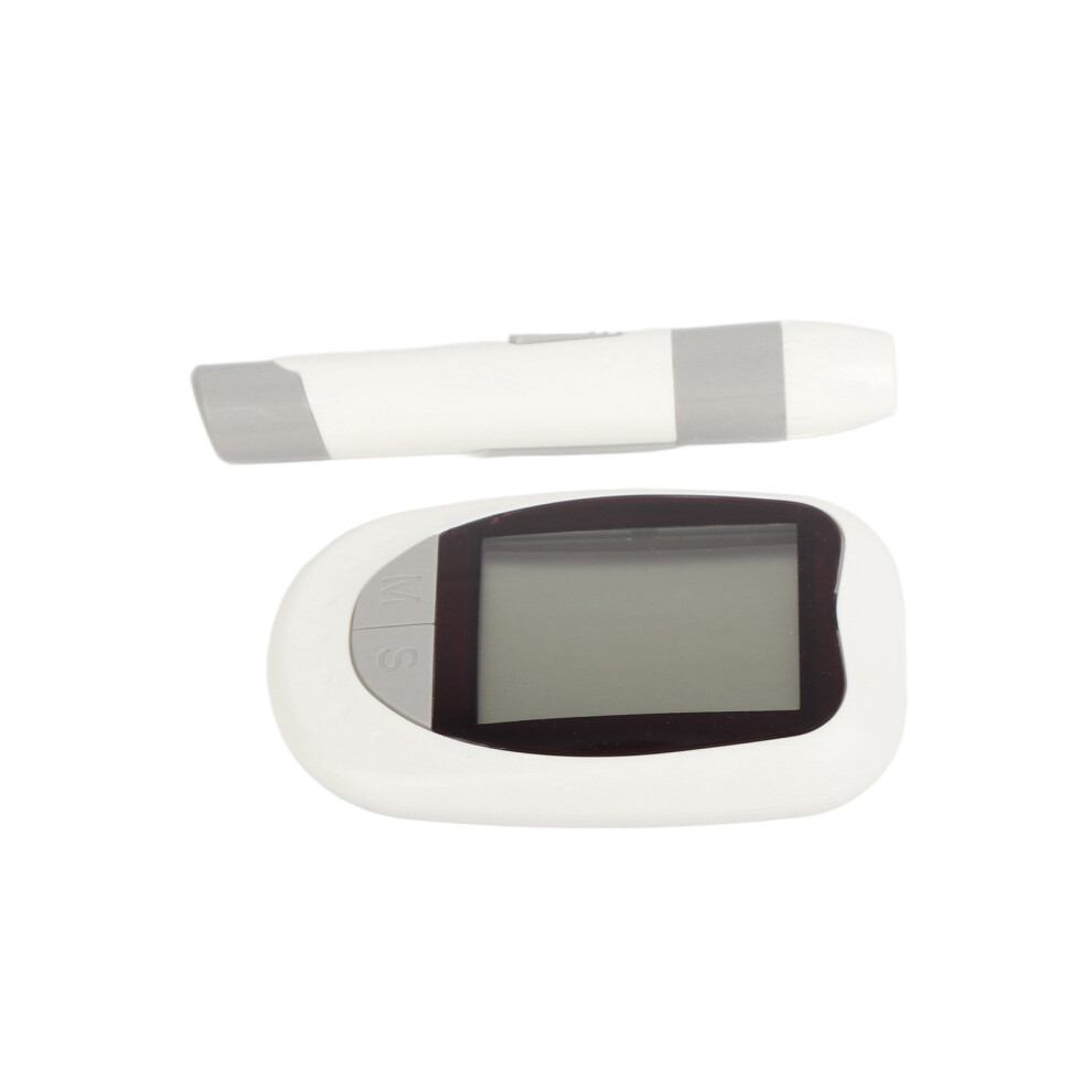 Blood Glucose Monitor Kit All in One Coding Free Diabetic Supplies Diabetes Testing Kit with 50 Test Strips 50 Lancets